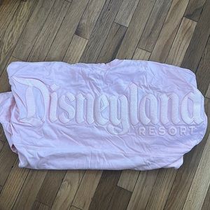 Disneyland spirit jersey pastel pink monochrome